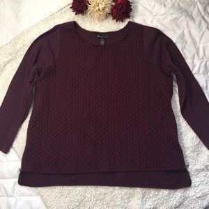 Lane Bryant Deep Purple longsleeve